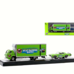 Diecast Republic M2 Machines Auto-Haulers Release 49 1970 Dodge L600 & 1970 Dodge Super Bee