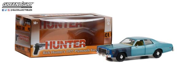 Diecast Republic Hunter TV Show Rick Hunter's 1977 Plymouth Fury