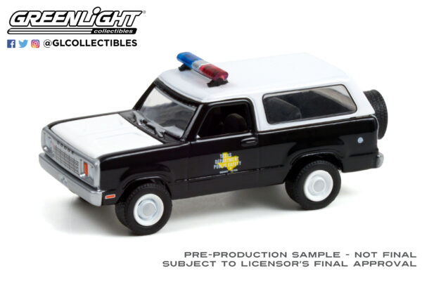 Diecast Republic Texas DPS 1978 Dodge Ramcharger