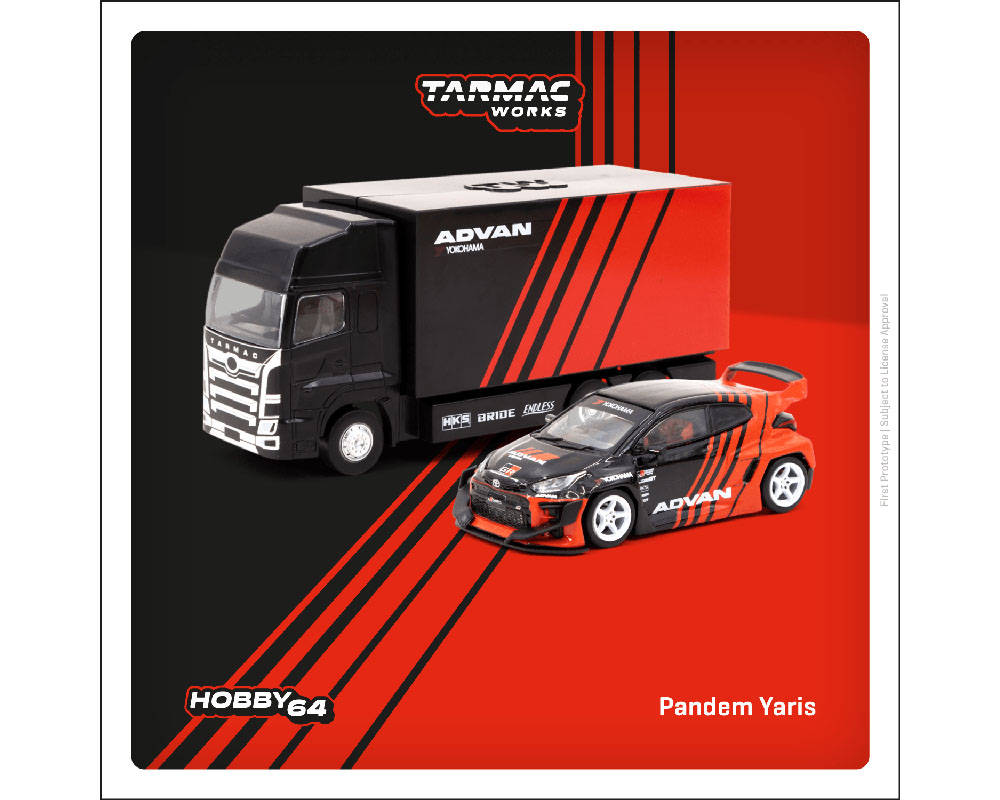 thumbnail image 2 of Tarmac Works 1:64 Pandem Toyota GR Yaris  2 of 6