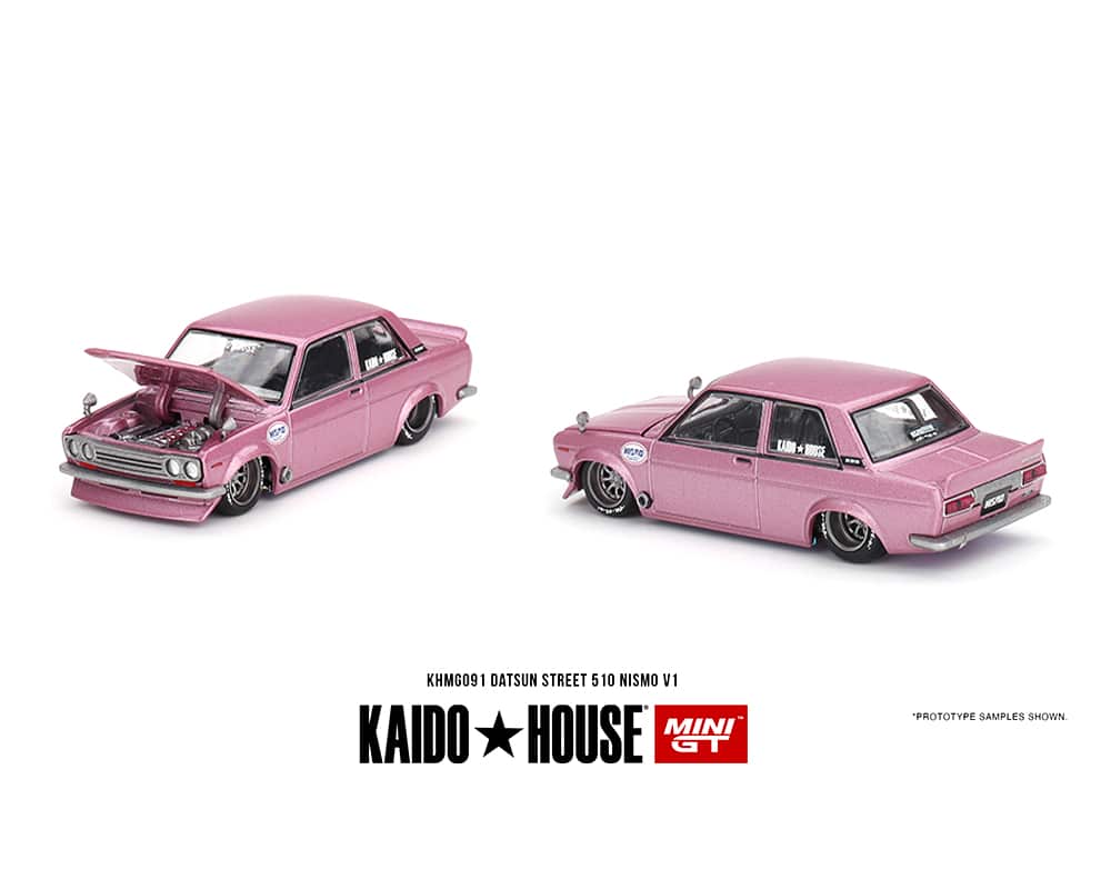 Kaido House x Mini GT Datsun 510 Street KAIDO GT V1 (preorder)